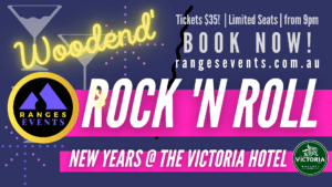 Woodend's Rock n Roll New Years Eve at the Victoria Hotel, Woodend