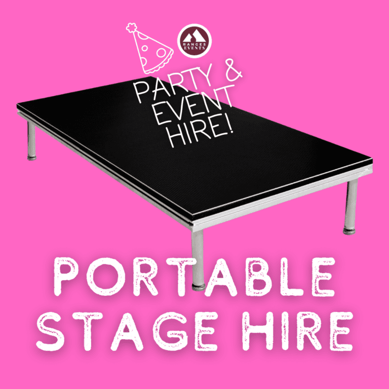 Portable Stage Hire Ranges Events